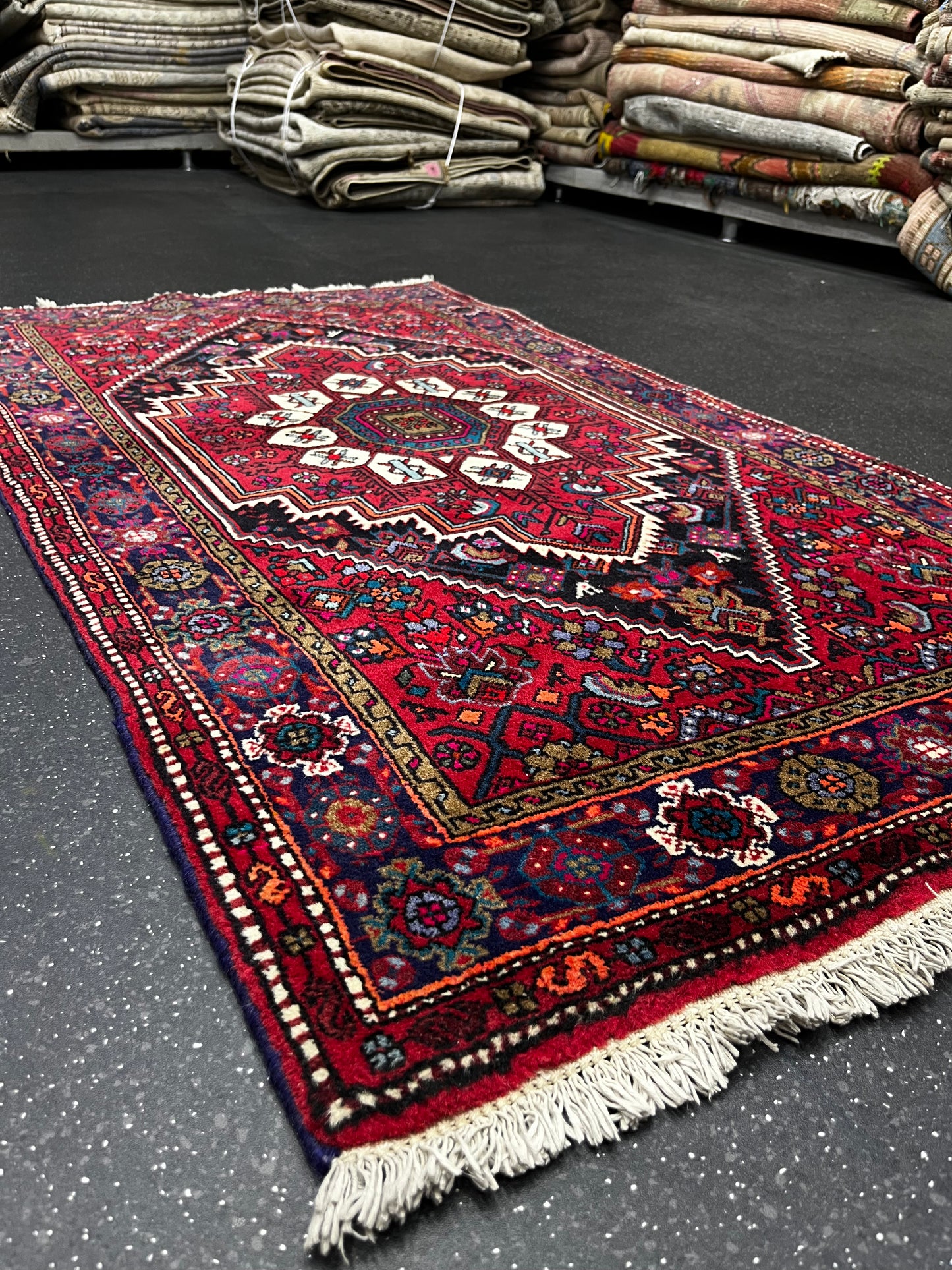 Persian Heriz Vintage Rug